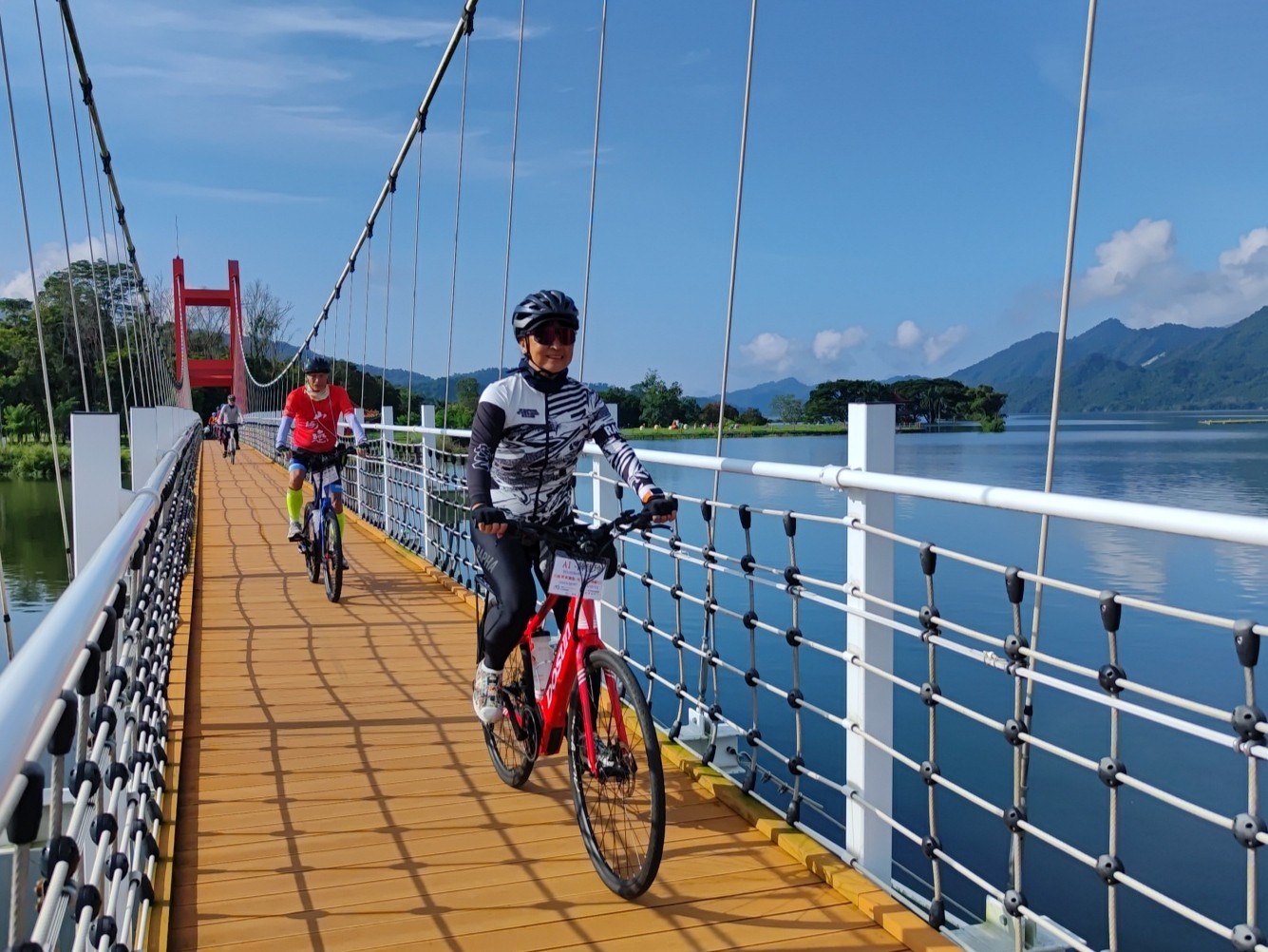 嘉義,大埔,同心橋,吊橋,橋樑,山海戀單車